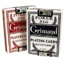 Jeu de Poker 516 - 54 cartes Grimaud En étui carton