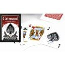 2 Jeux de Poker - 54 cartes Jumbo Grimaud Boîte cristal Portraits anglais